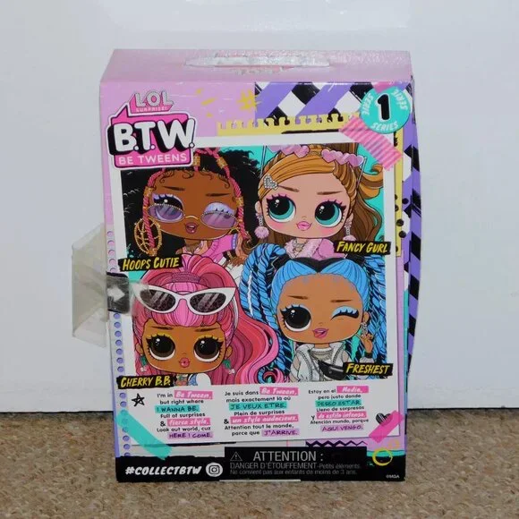 2021 MGA LOL Surprise Be Tweens 6" Hoops Cutie Fashion Doll MIB Brand New L.O.L. - Picture 2 of 11